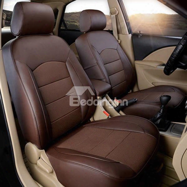 Attractive Leatherette Material And Super Luxurious C Ustom-fit Five Car Seat Cover
