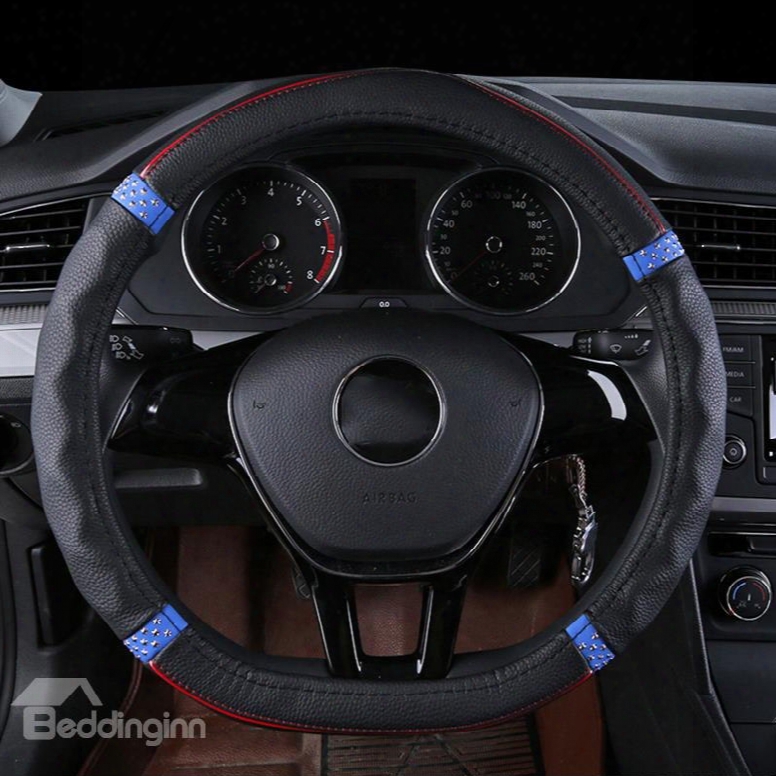 Grip Enhancement Shaped Comfortable And Stylish Steering Wheel Cover