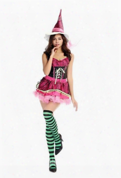 Lovely Pink Skirt With Bright Green Socks Popular Cosplay Costumes