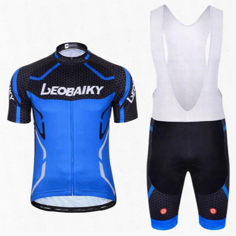 Men Shorts Padded Cycling Pants Bicycle Jersey Blue