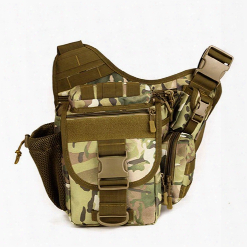 Military Nylon Slr Camera Outdoor For Men Photography Bag