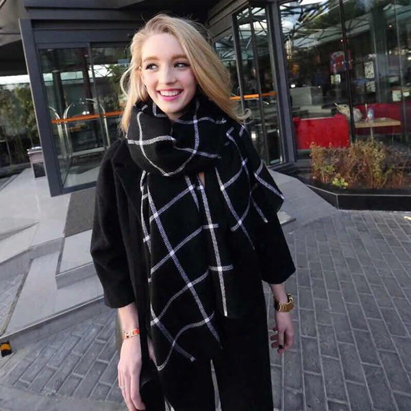 New Fashion Warm Cashmere Material Hot Long Scarves