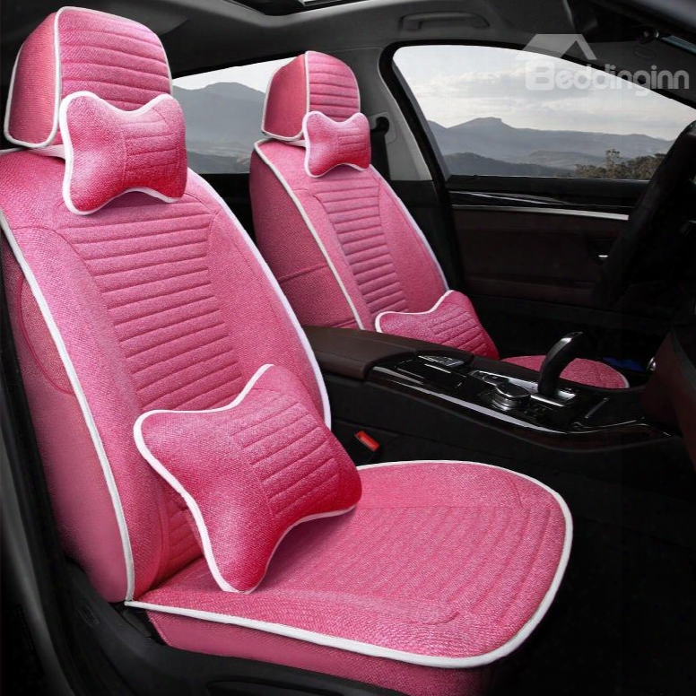 Pure Colored Casual Business Mini Series Custom Fit Car Seat Covers