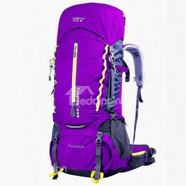 60 L Comfort Adjustable High Capacity Camping Hiking Traveling Backpack