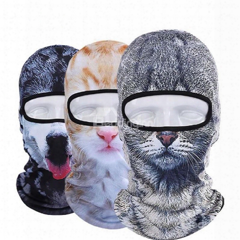 Animal Balaclava Breathable Outdoor Sports Motorcycle Cycling Face Mask