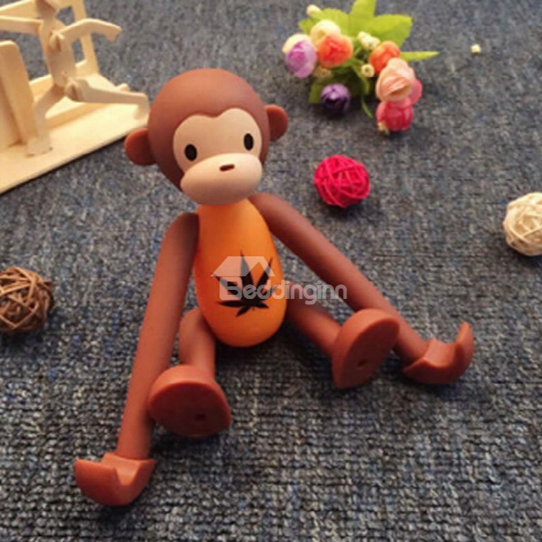 Monkey Colorful Desktop Adjustable Cell Phone Holder