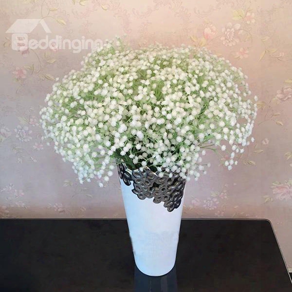 Plastic Babysbreath Artificial Flowers For Home Decoration