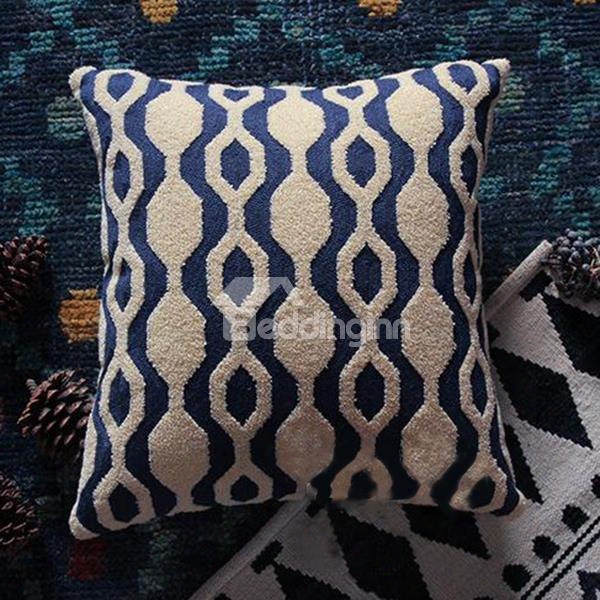 Popular And Simple Pattern Print Throw Pillowcase