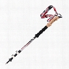 Hiking Stick Pole Travel Trekking Adjustable PVC Triarticular Alpenstock