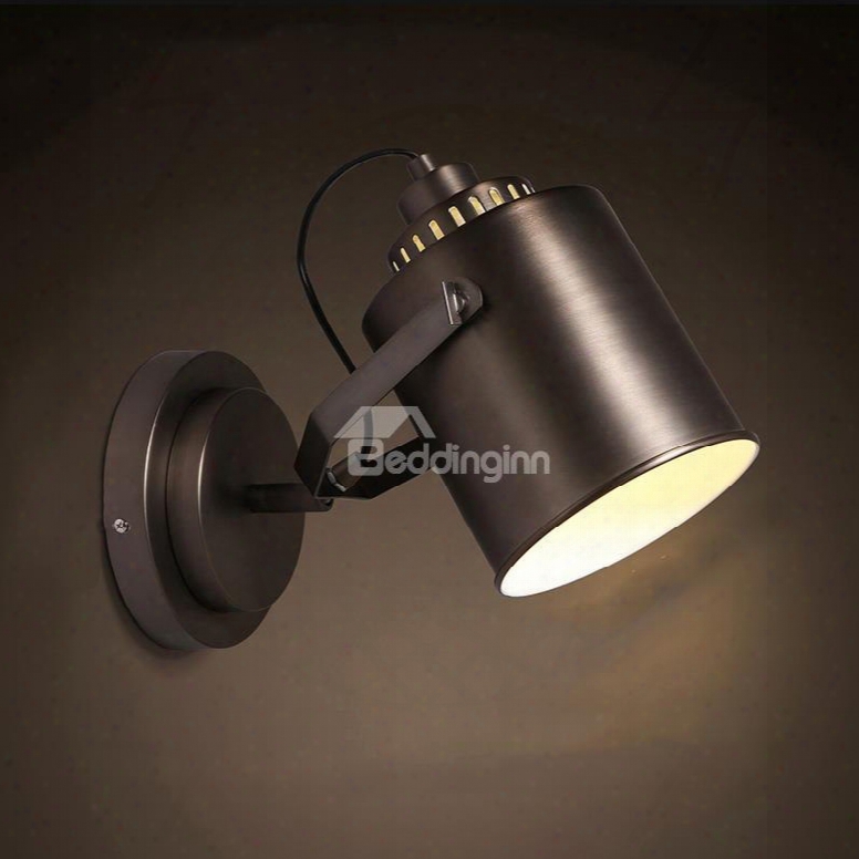Vintage Creative Style Hardware 1- Head Decorative Wall Light