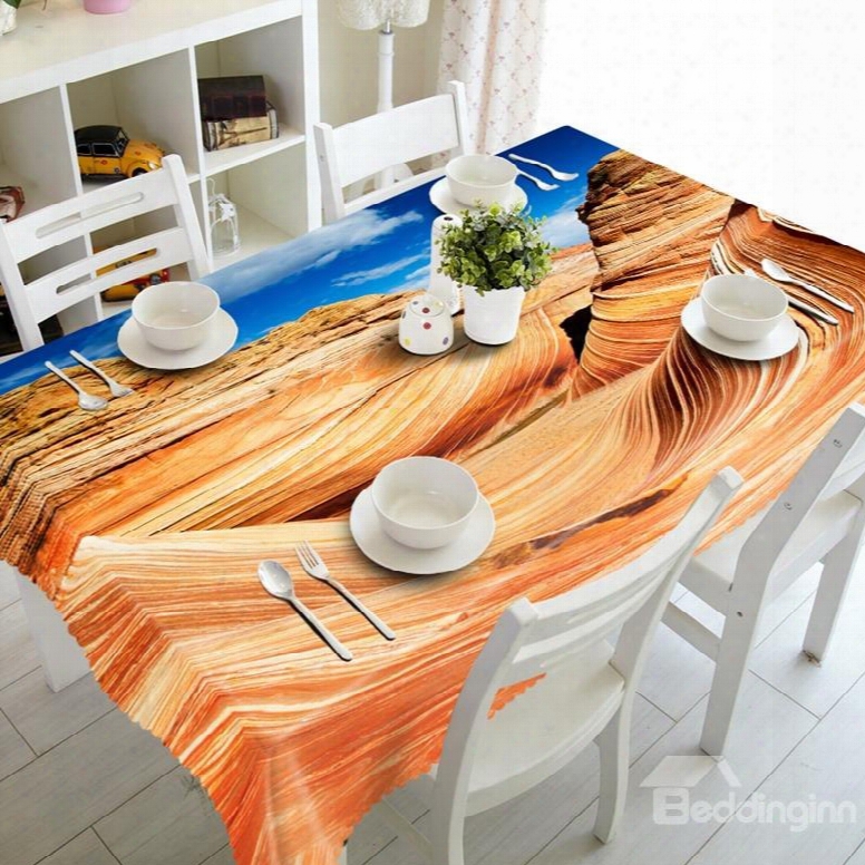 Magnificent Special Design Desert Prints Dining Room Decoration 3d Tablecloth