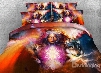 3D Witch and Wolf Printed Cotton 4-Piece Bedding Sets/Duvet Covers