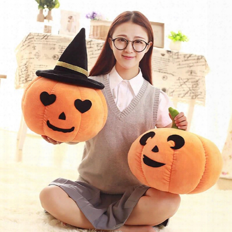 Pumpkin Cotton Halloween Decoration Funny Pillow