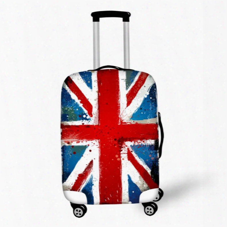 Big Flag American Uk 18-30 Inch 3d Printed Luggage Protector Covers