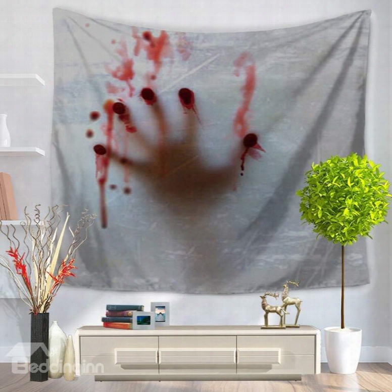 Bleeding Fingers Horrible Atmosphere Decorative Hanging Wall Tapestry