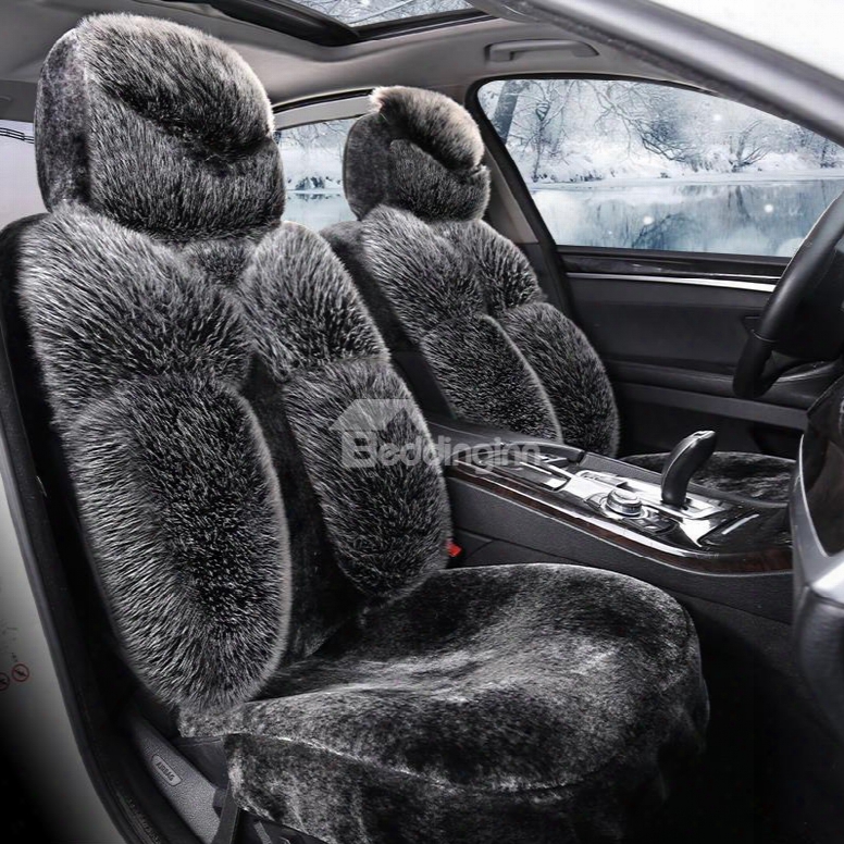 Luxury High-grade Plush Warm Universal Car Seat Covers