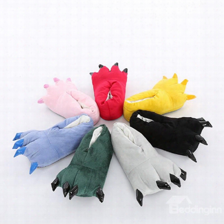 Soft Paw Claw Home Slippers Animal Costume Shoes