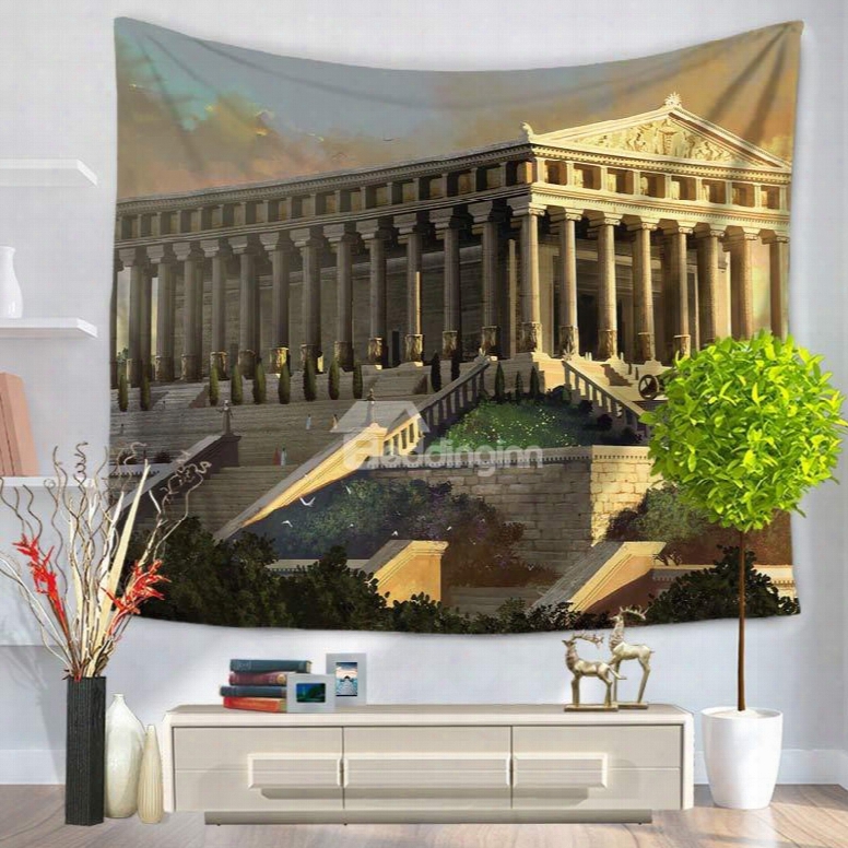 World Wonders The Temple Of Artemis Decorative Hanging Wall Tapestry