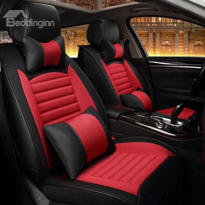 Classic Casual Business De Sign Vibrant Colors Universal Fit Car Seat Cover