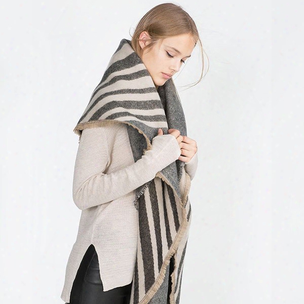 Fresh And Comfortable Cashmere Warm Square Scarves