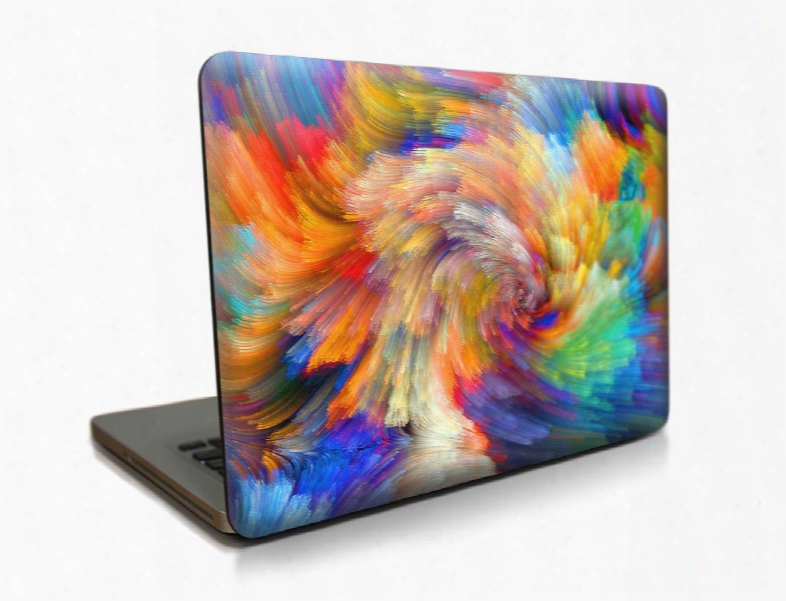 Mysterious Color Pattern Hard Plastic Cover For Macbook