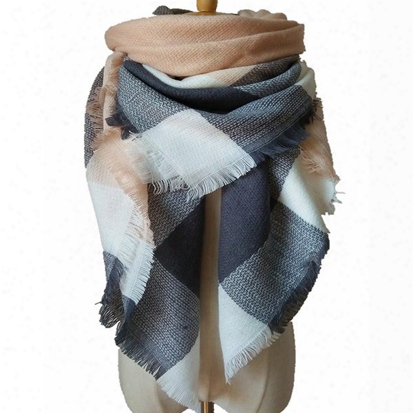 New Winter Super Large For Women Amazing Warm Square Scarves