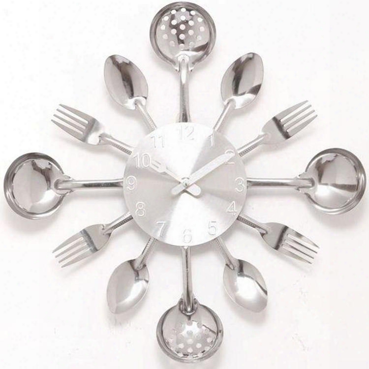 Amazing Modern Stylish Colander Mute Wall Clock