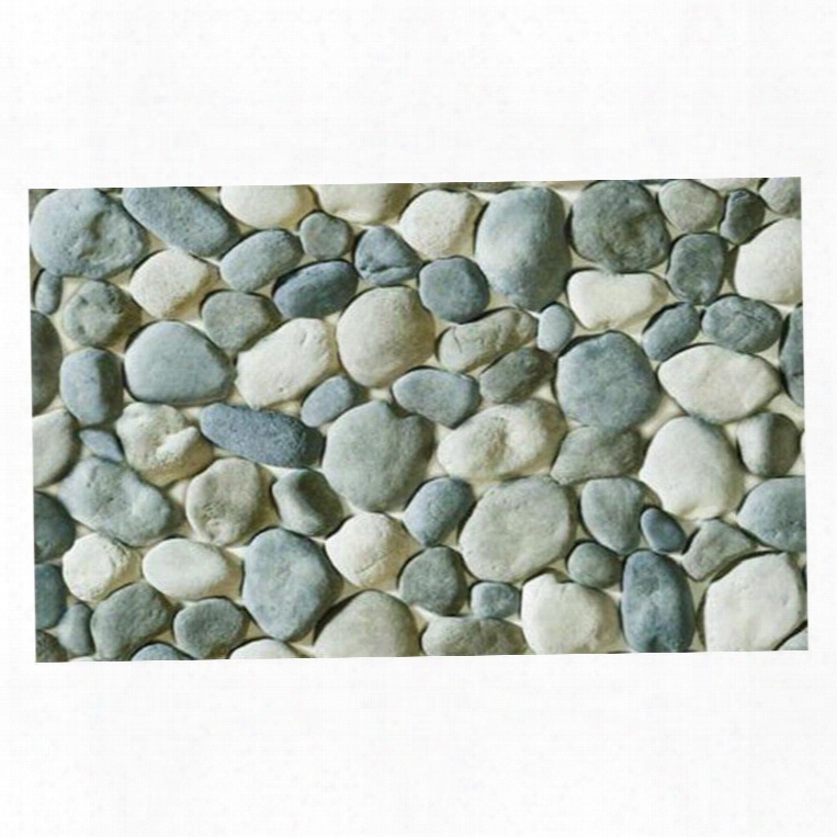 Amazing Simple Style Cobblestones Pattern Non-slip Doormat