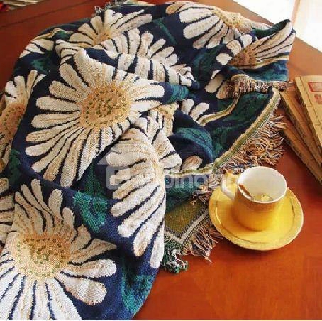 Fancy Oil Painting Amazing Sunflower Print Blanket