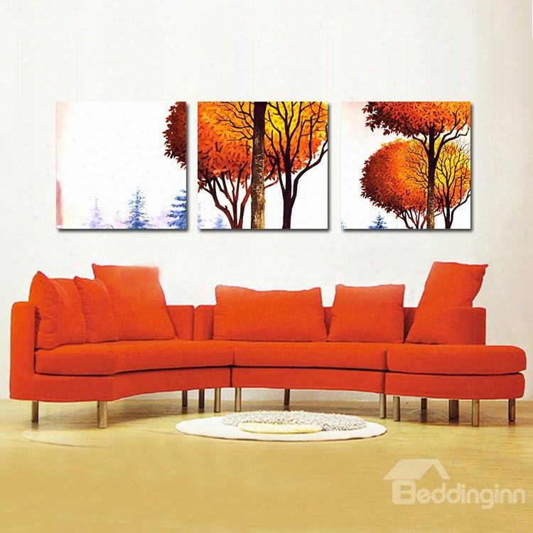 Gorgeous Tree Oil Painting Style Film Art Wall Prints