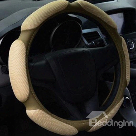 High Quality Solid Color Fwshion Steering Wheel Cover