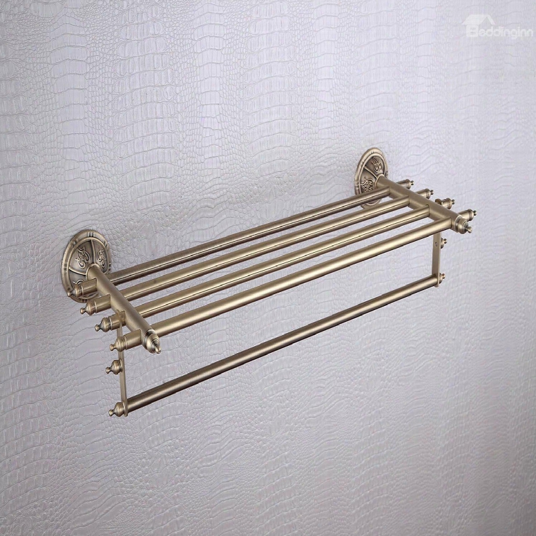 New Antique Ti-pvd Finish Solid Brass Towel Bar