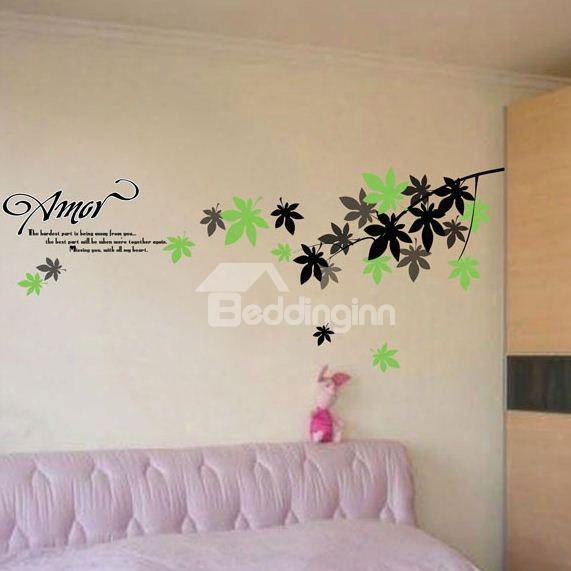 New Arrival Amorous Spring Wall  Stickers