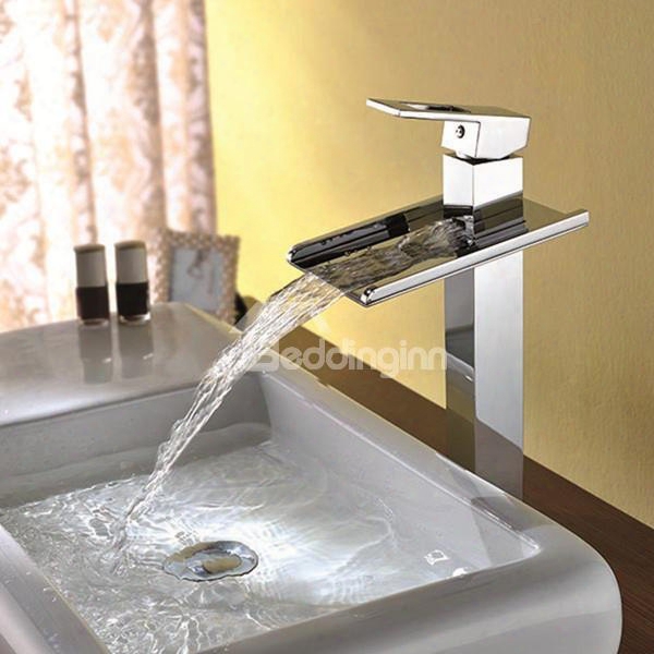 New Arrival High Quality Fancy Waterfall Bathroom Sink Faucet