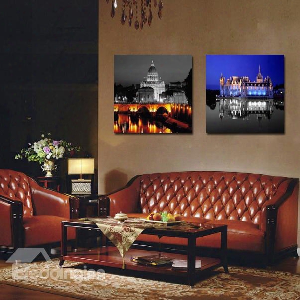 New Arrival Night City Scene Film Art Wall Prints