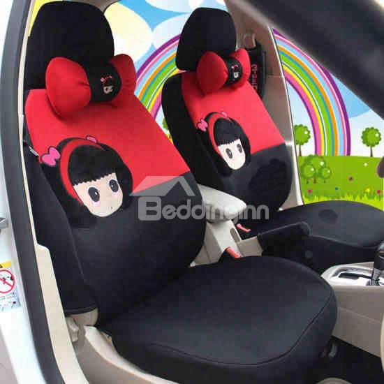 New Fashional Cute Cartoon Alice Girl Car Seat Cover