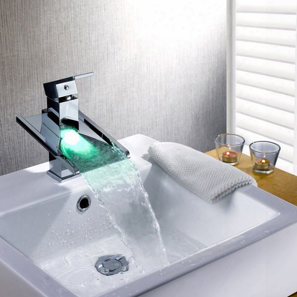 Top Selling Charming Led Color Changing Bathroom Sink Faucet