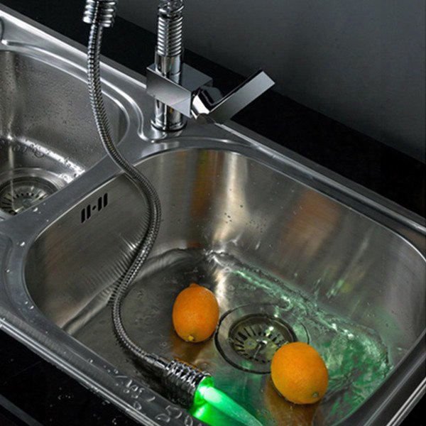 Top Selling Popular Fantastic Temperature Control Colorful Led Kitchen Faucet
