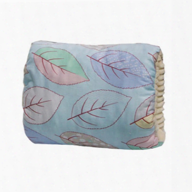 Blue Leaves Simple Style Nursing Breastfeeding Pillow