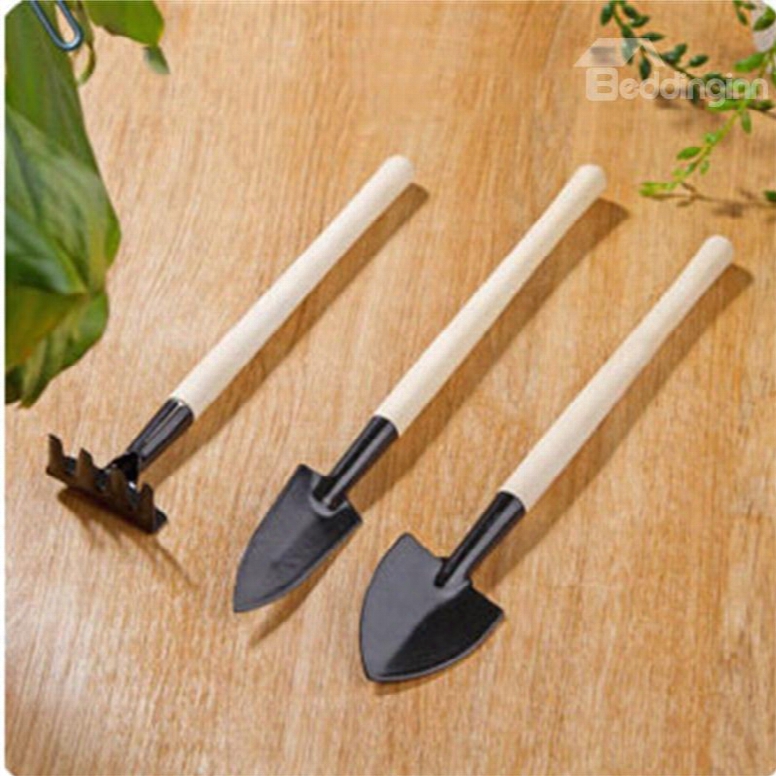 Creative And Modern Style Iron Three-piece Garden Tools