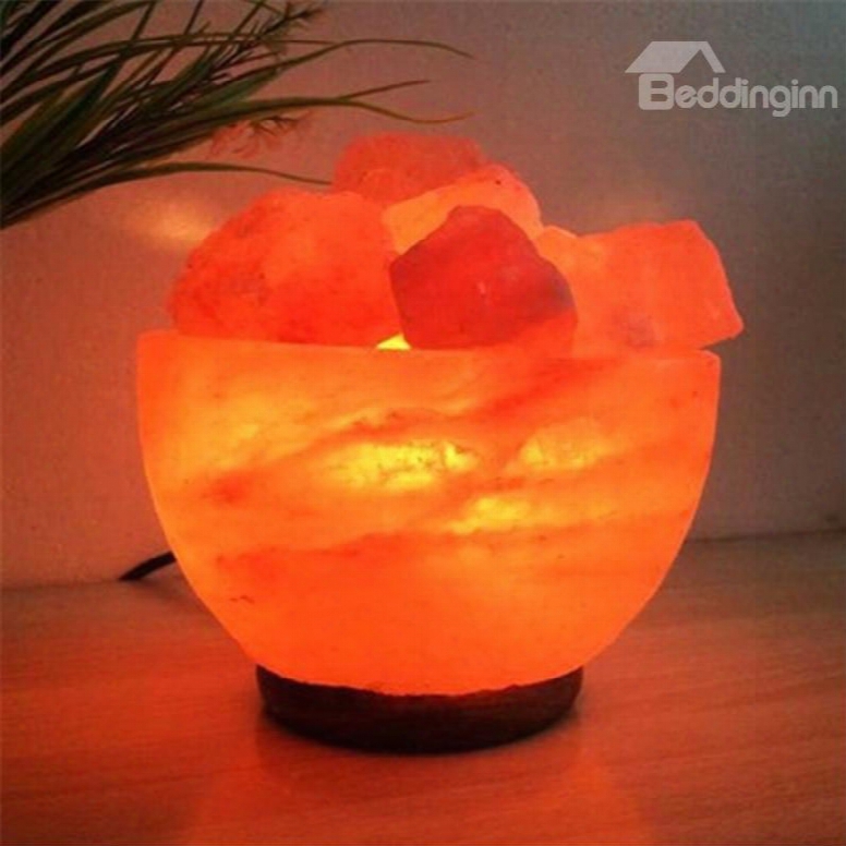 Himalayan Natural Salt Modern Style Crystal Lamp Multi-specifications Light