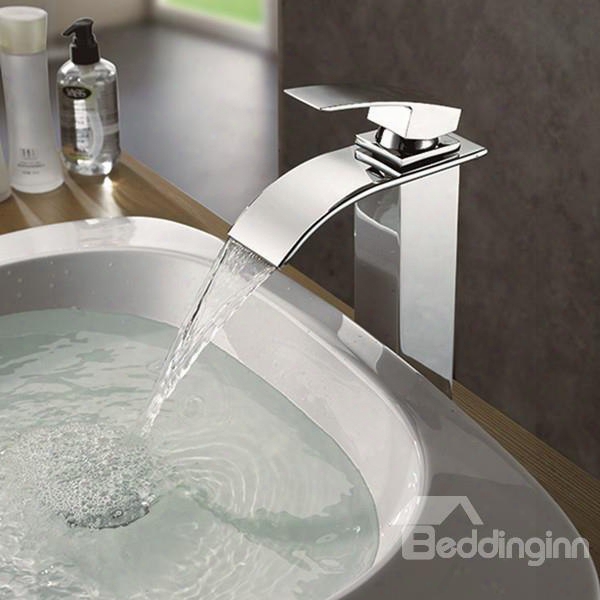 New Arrival Top Selling Gorgeous Waterfall Bathroom Sink Faucet