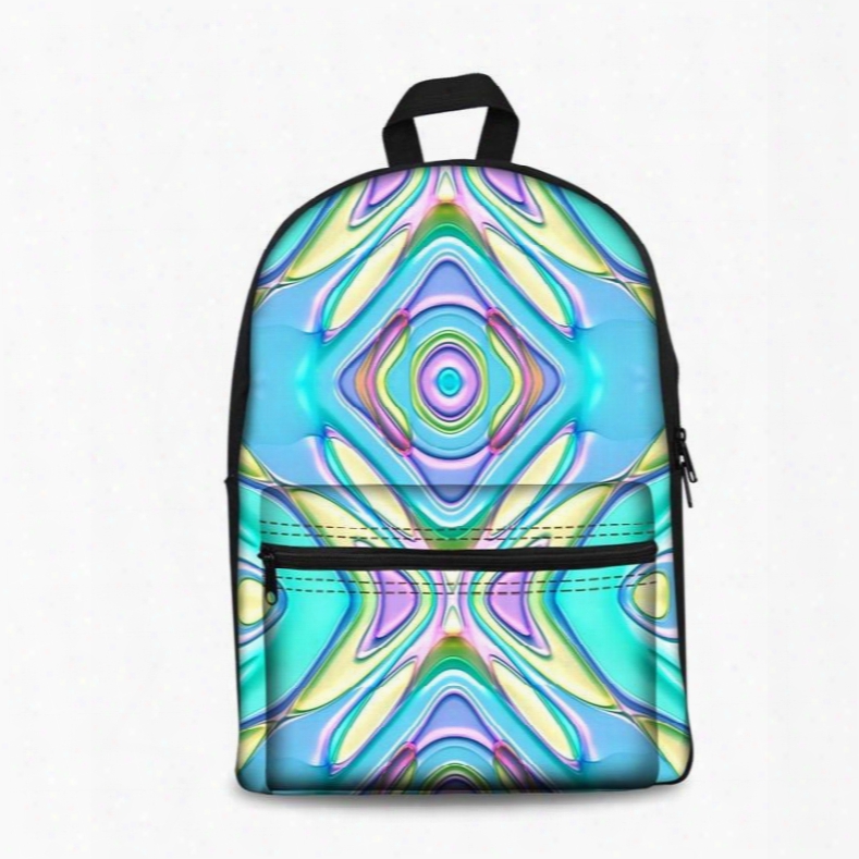Show Personality Exotic Style 3d Pattern School For Man&woman Backpack