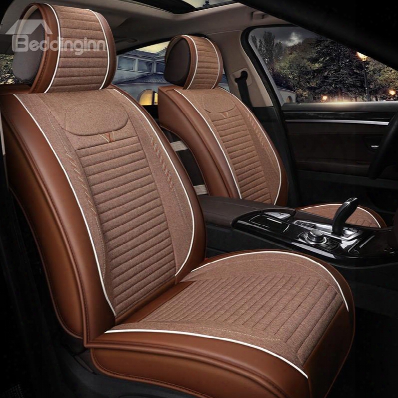 Smooth Practical Elastic For Puris Camry Etc Leather Universal Car Seat Covers