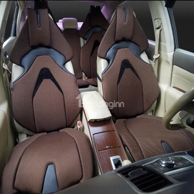 Advance Design Space Capsule Seat Style Coffee Universal Car Seat Covers