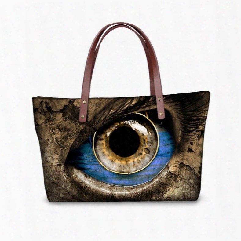 Avatar€s Eye Gorgeous Waterproof Sturdy 3d Printed For Women Girls Shoulder Handbags