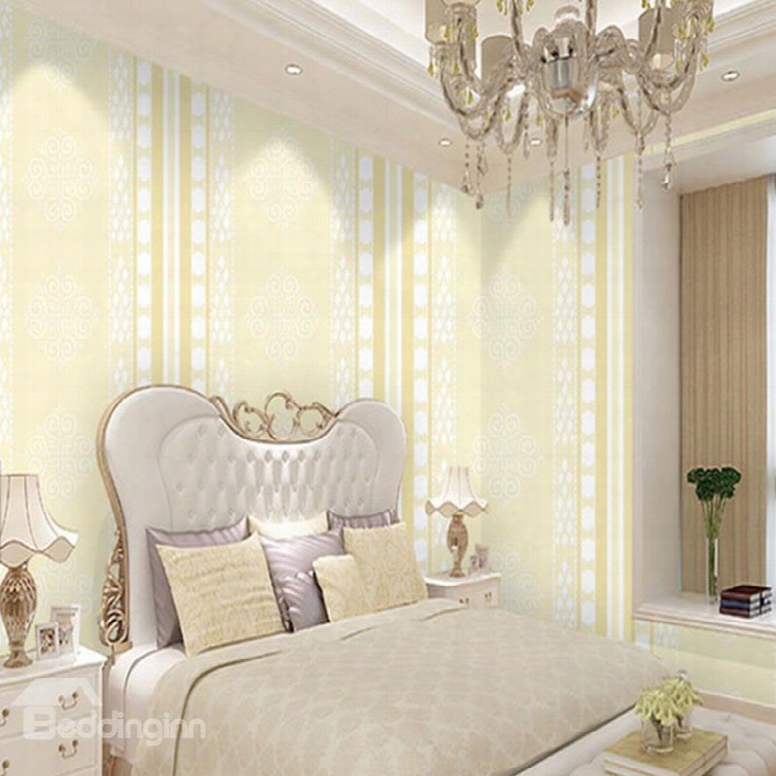 Beige Background With Various Patterns Durable Waterproof And Eco-friendly 3d Wall Mural