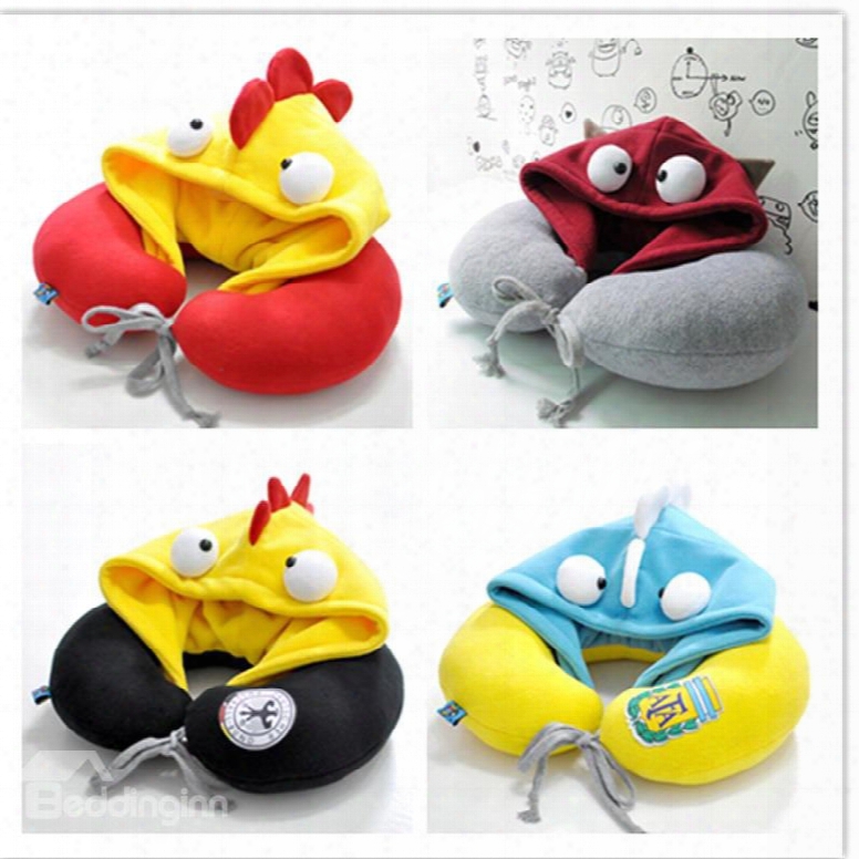 Cartoon Cute U Shape Nice Relax Travel Outrdoor Pillow