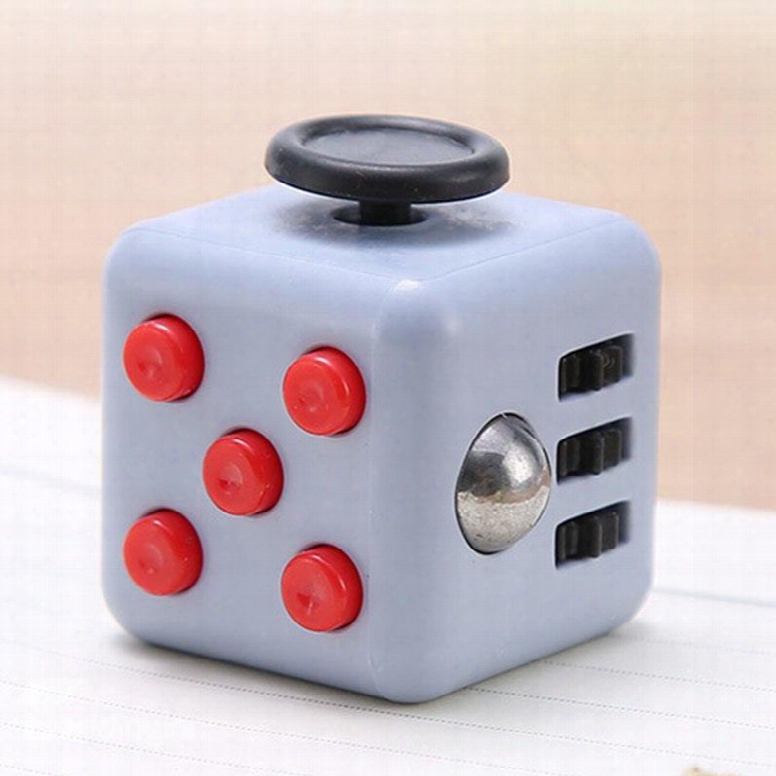 Colorful Fidget Cube Dice Relieves Stress And Anxiety Attention Toy