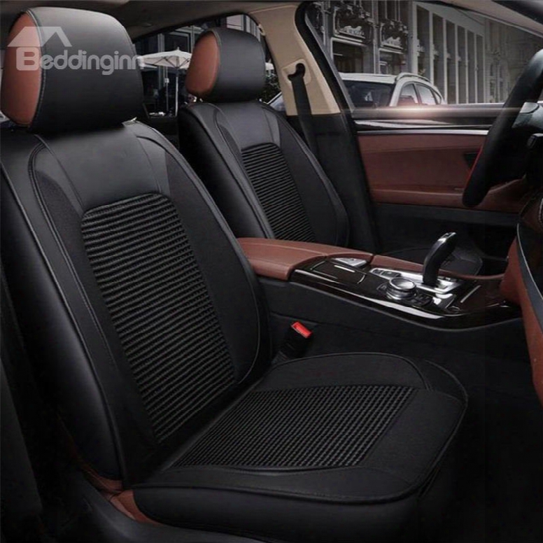 Cost-efficient Practical Durable Classic Color Universal Leather Car Seat Cover